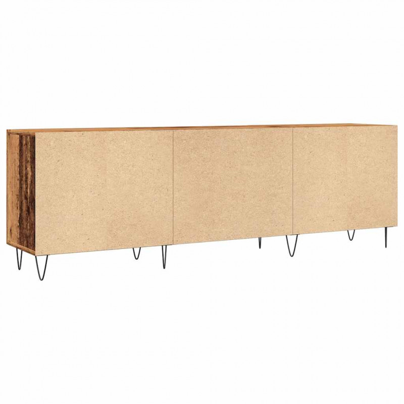 Szafka TV, stare drewno, 150x30x50 cm, materiał drewnopochodny