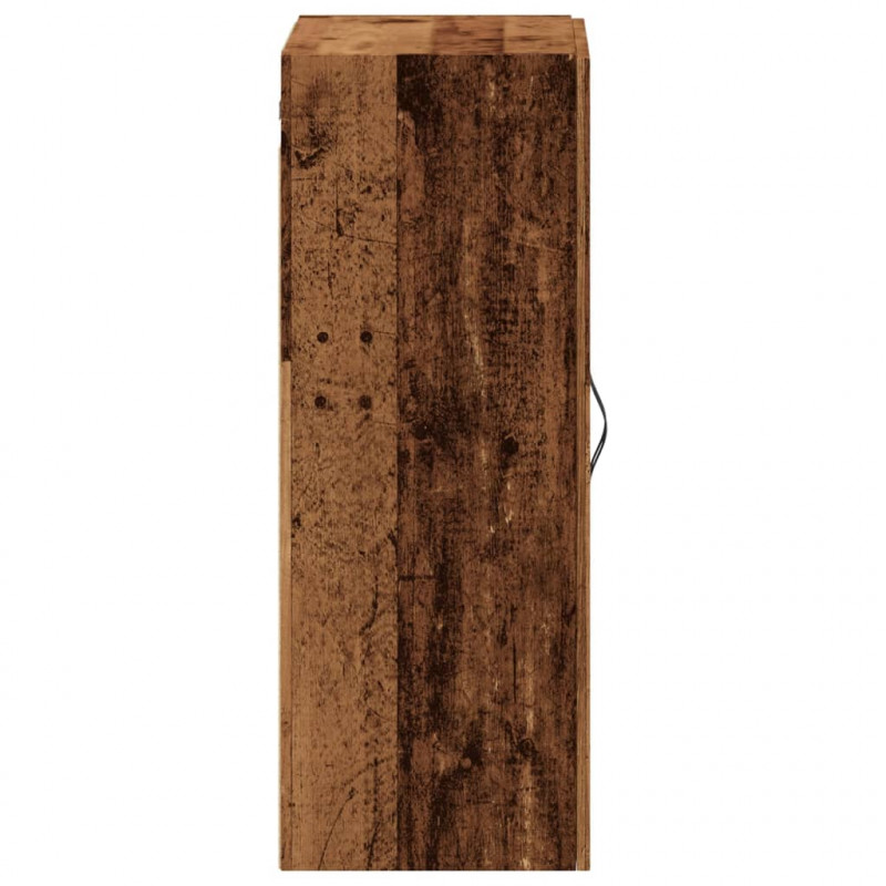 Szafka wisząca, stare drewno, 69,5x34x90 cm