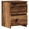 Szafka nocna, stare drewno 30x30x40 cm, materiał drewnopochodny