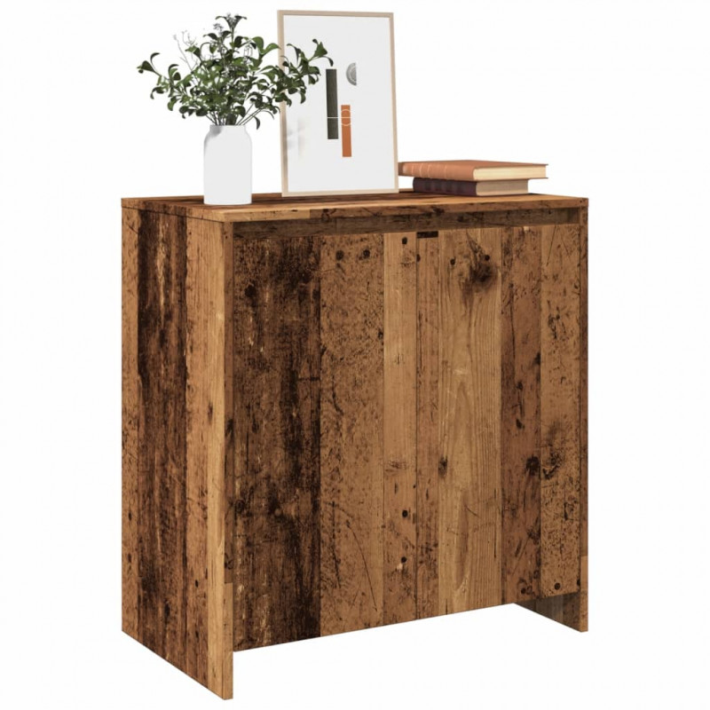 Szafka, stare drewno, 70x41x75 cm, materiał drewnopochodny