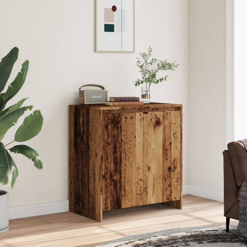 Szafka, stare drewno, 70x41x75 cm, materiał drewnopochodny
