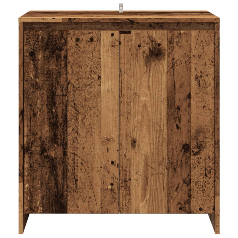 Szafka, stare drewno, 70x41x75 cm, materiał drewnopochodny