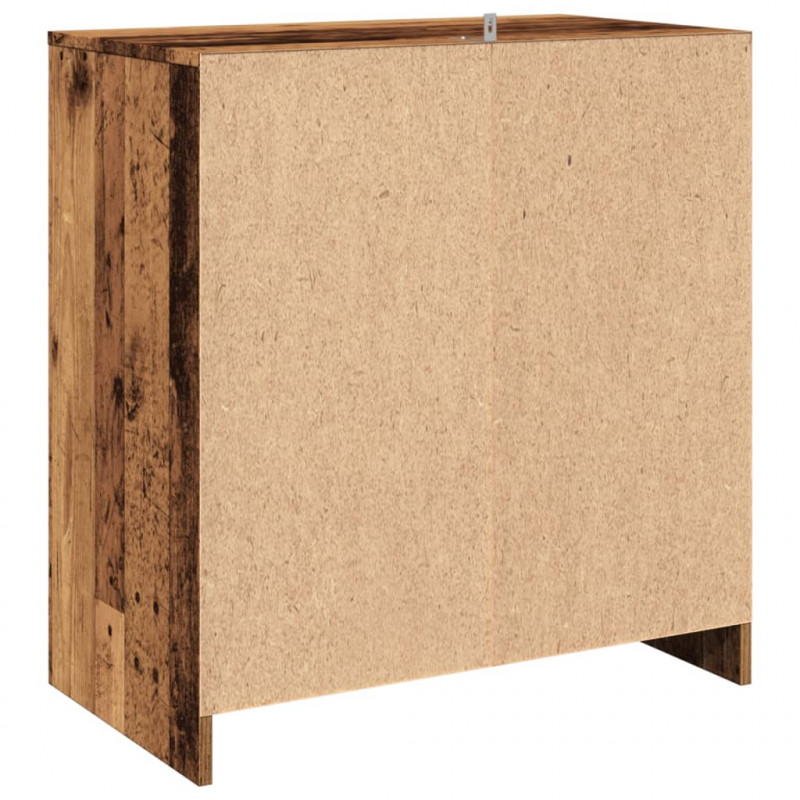 Szafka, stare drewno, 70x41x75 cm, materiał drewnopochodny