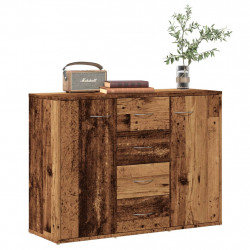 Szafka, stare drewno, 88x30x64 cm, materiał drewnopochodny