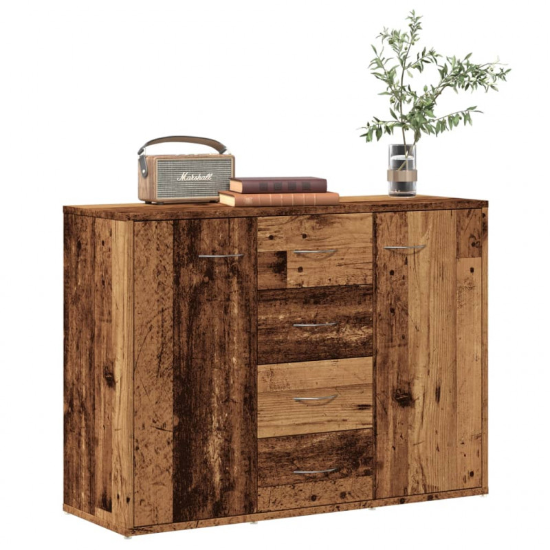 Szafka, stare drewno, 88x30x64 cm, materiał drewnopochodny