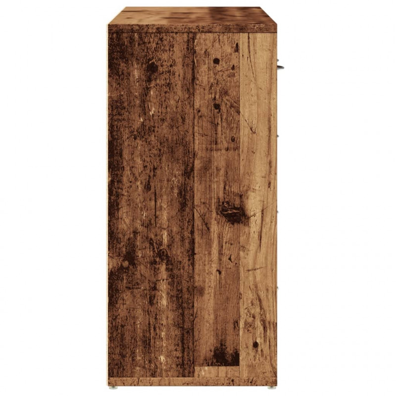 Szafka, stare drewno, 88x30x64 cm, materiał drewnopochodny