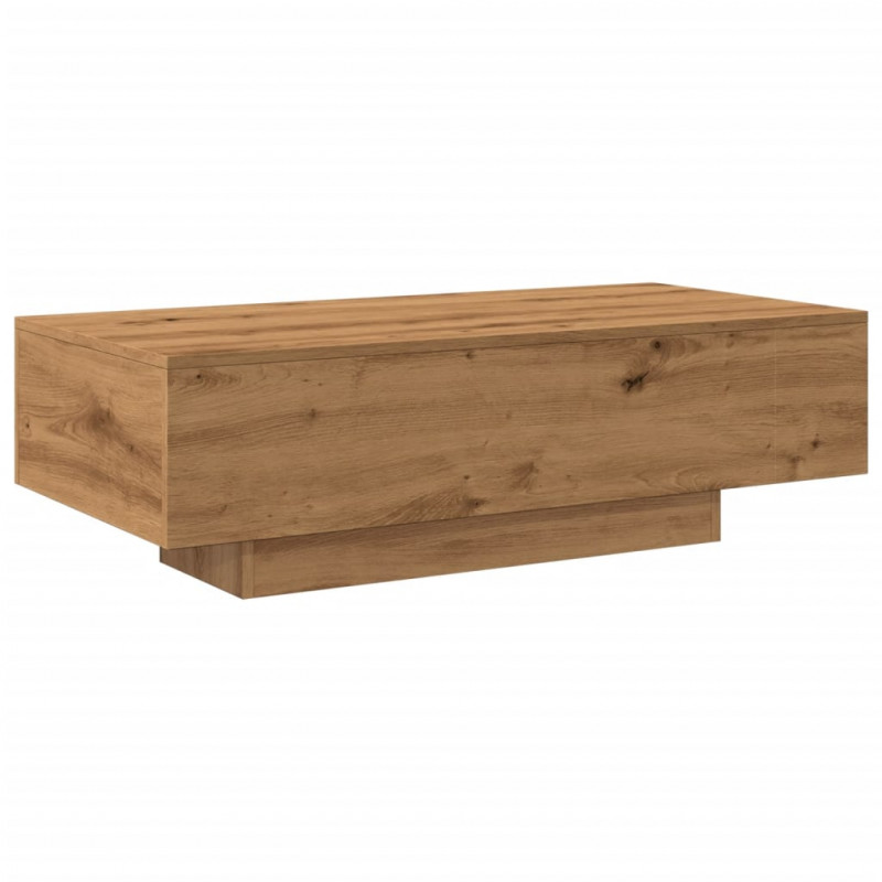 Stolik kawowy, dąb artisan, 100x49,5x31 cm