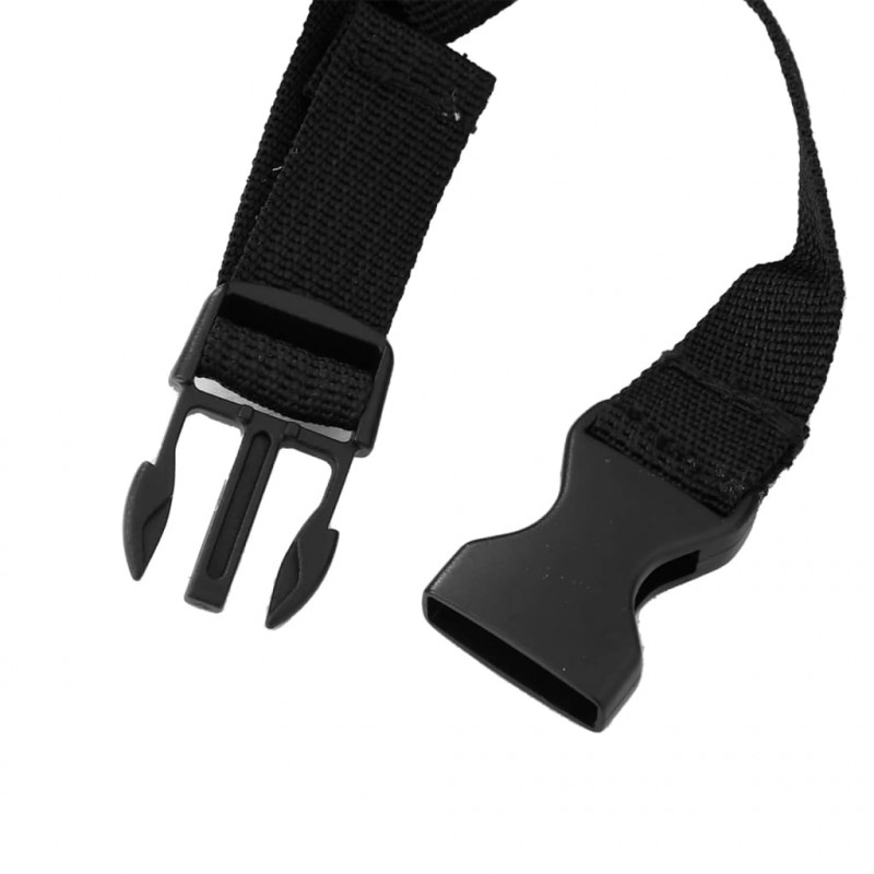 Pokrowce na meble ogrodowe, 2 szt., czarne 180x140x90 cm