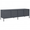 Szafka RTV, antracyt, 135x39x43,5 cm, stal walcowana na zimno