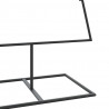 Metalowa choinka świąteczna, do dekoracji, czarna, 150 cm