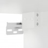 Przeszklona szafka wisząca, stare drewno, 40x31x60 cm