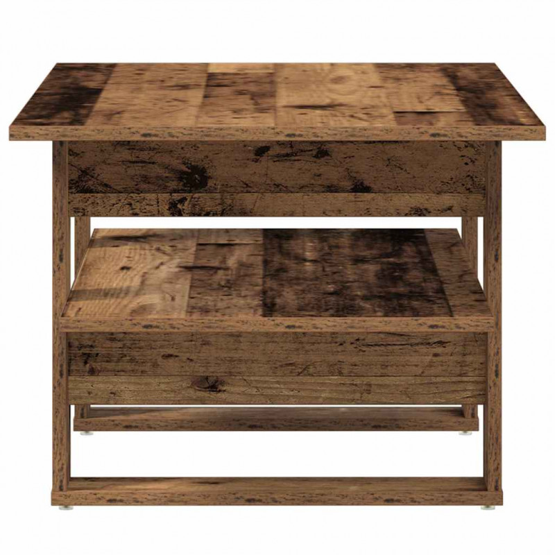 Stolik kawowy, stare drewno, 102x55x42 cm