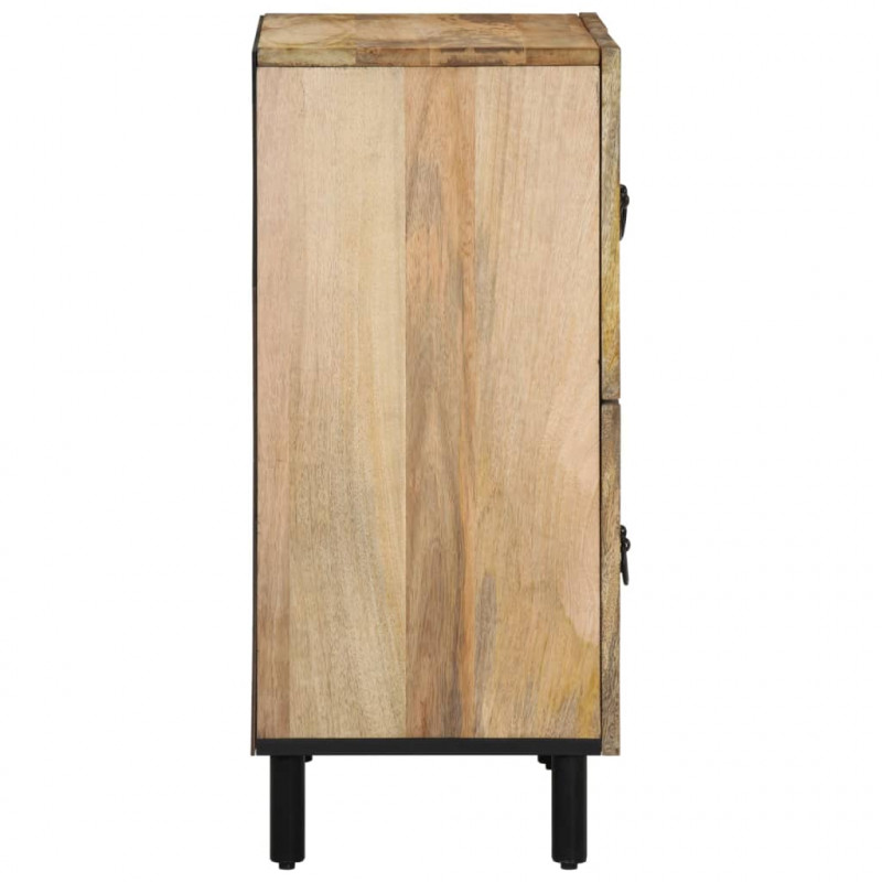 Szafka, 60x33x75 cm, lite drewno mango