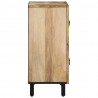 Szafka, 60x33x75 cm, lite drewno mango