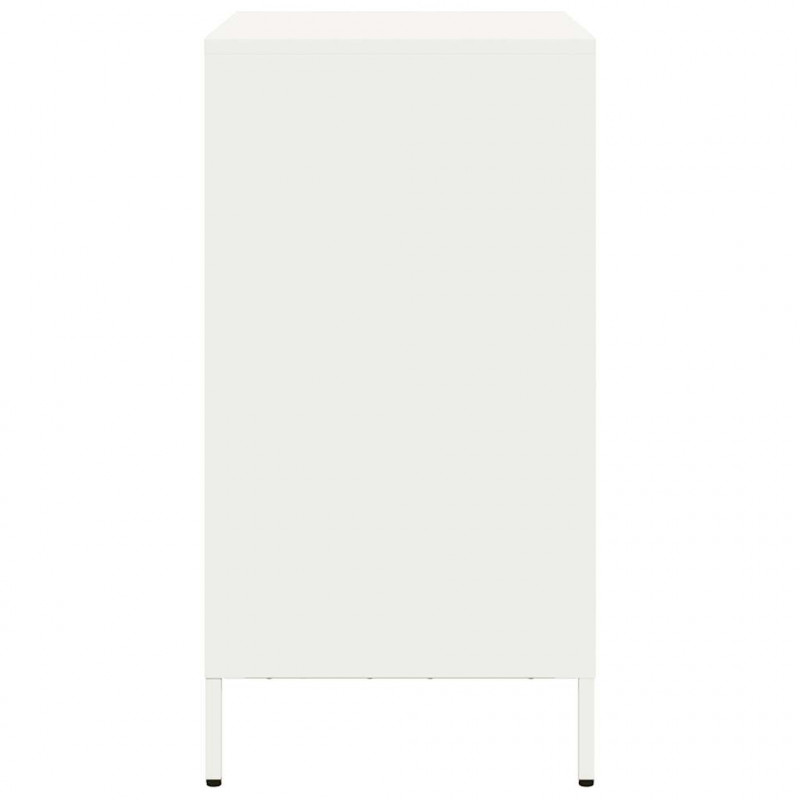 Szafka, biała, 68x39x73,5 cm, stal walcowana na zimno