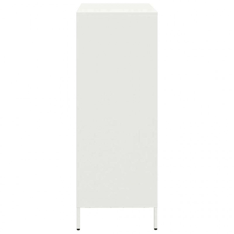 Szafka, biała, 68x39x103,5 cm, stal