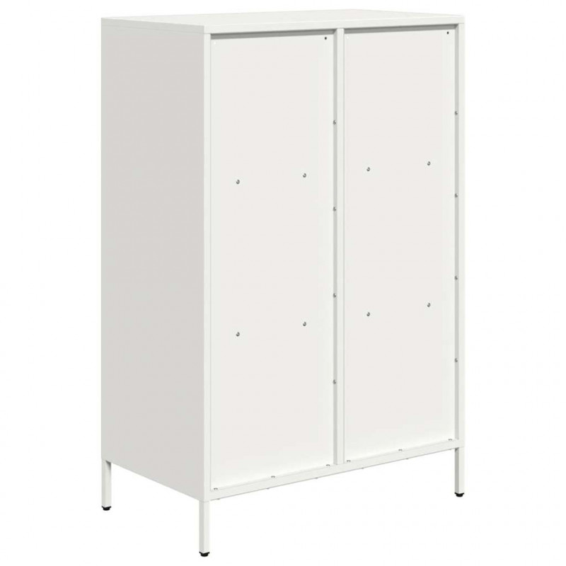 Szafka, biała, 68x39x103,5 cm, stal