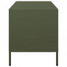 Szafka RTV, oliwkowa, 101,5x39x43,5 cm, stal walcowana na zimno