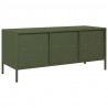 Szafka RTV, oliwkowa, 101,5x39x43,5 cm, stal walcowana na zimno