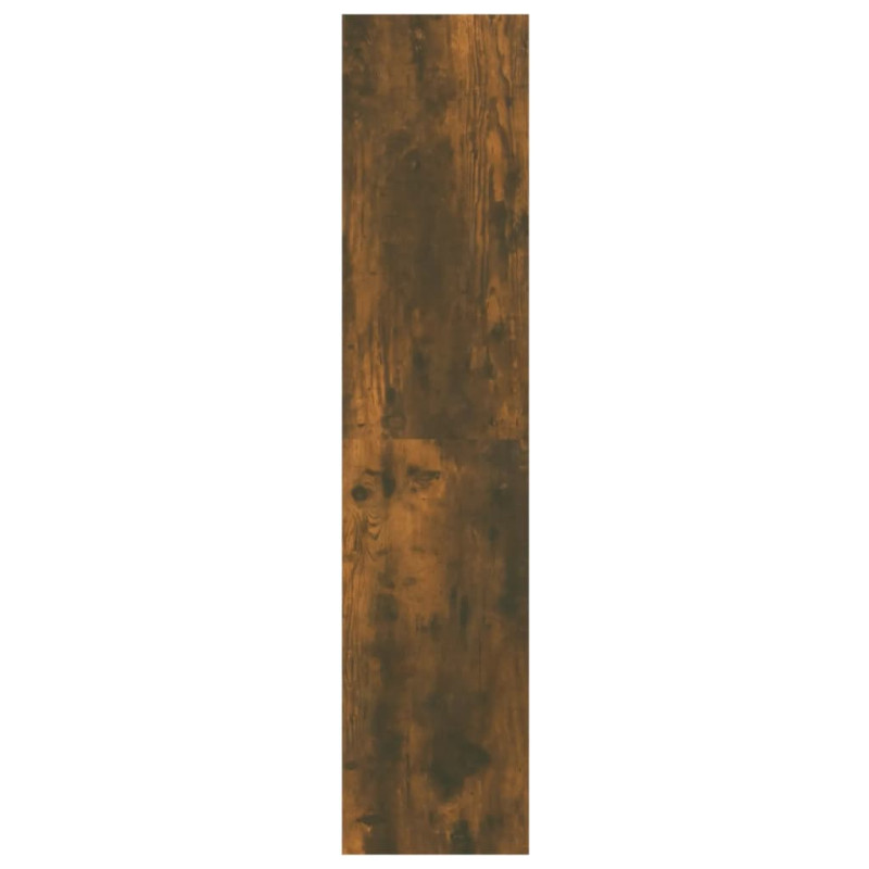 Regał na książki/przegroda, opalany dąb, 100x30x135 cm