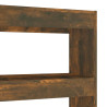 Regał na książki/przegroda, opalany dąb, 100x30x135 cm