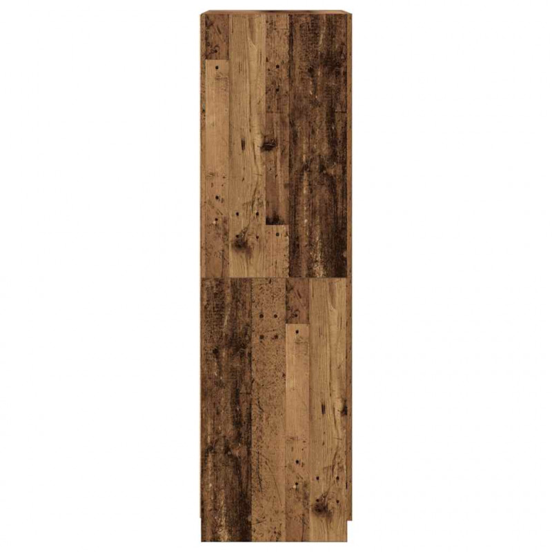 Szafa, stare drewno, 80x52x180 cm, materiał drewnopochodny