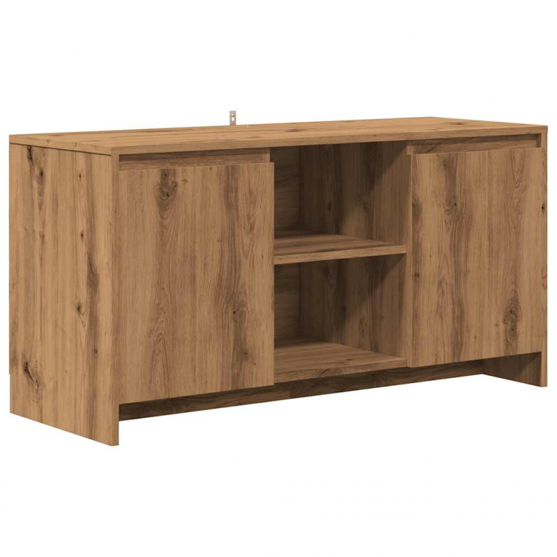 Szafka TV, dąb artisan, 102x37,5x52,5 cm