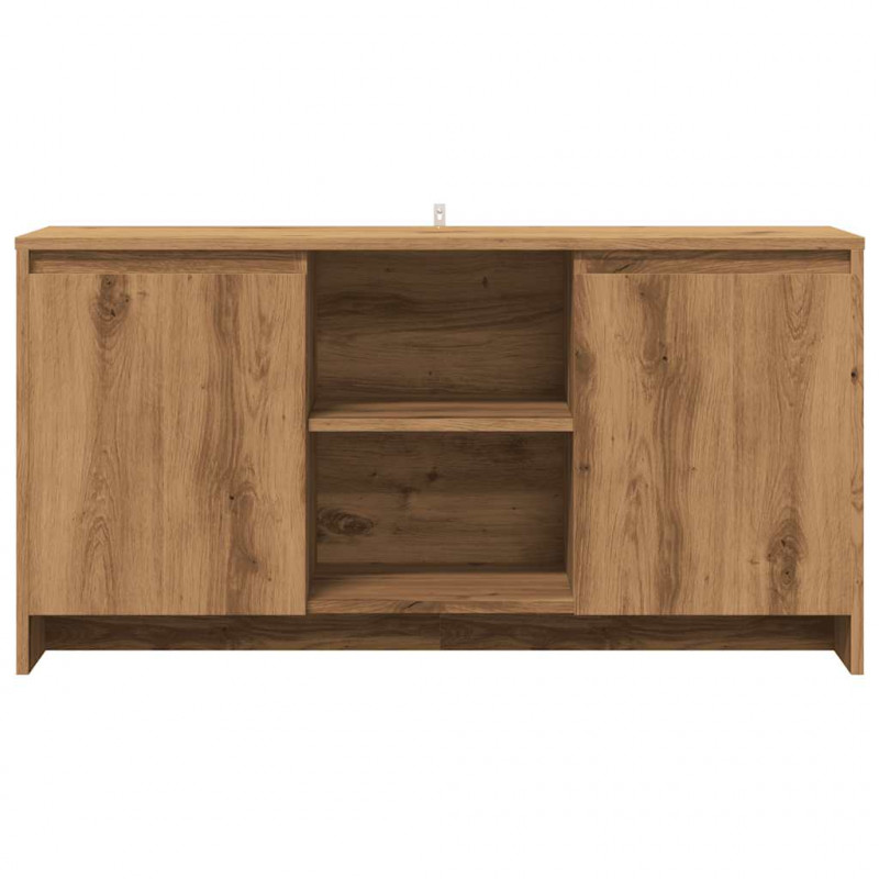 Szafka TV, dąb artisan, 102x37,5x52,5 cm