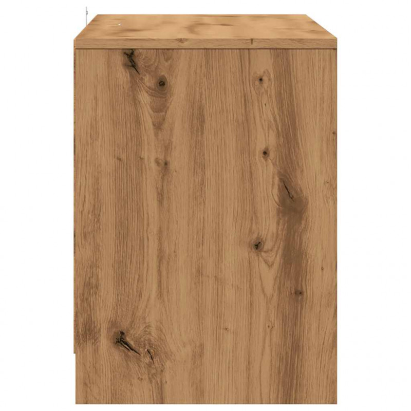 Szafka TV, dąb artisan, 102x37,5x52,5 cm