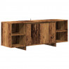 Szafka TV, stare drewno, 130x35x50cm, materiał drewnopochodny
