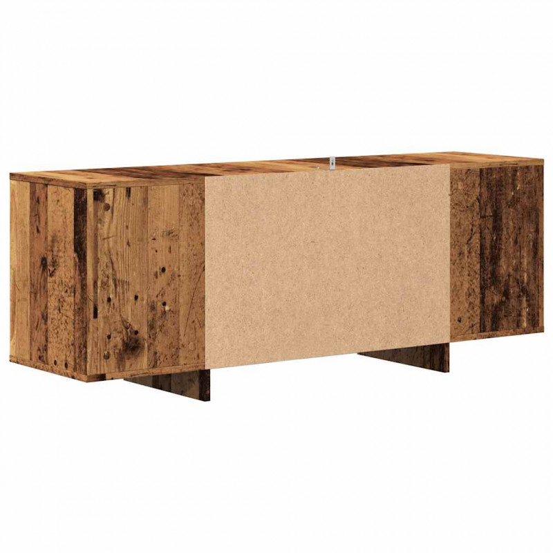 Szafka TV, stare drewno, 130x35x50cm, materiał drewnopochodny