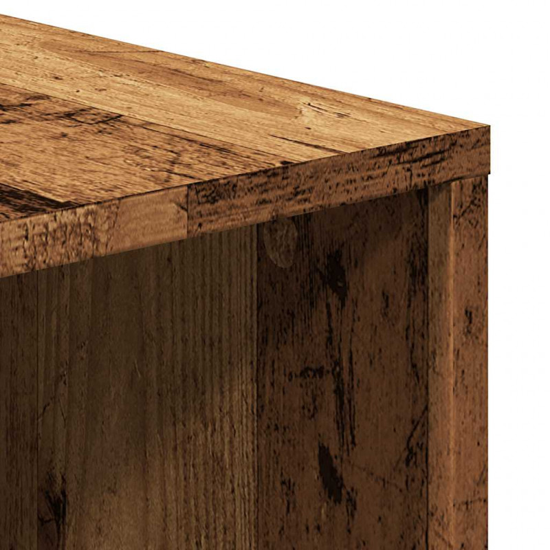 Szafka TV, stare drewno, 130x35x50cm, materiał drewnopochodny
