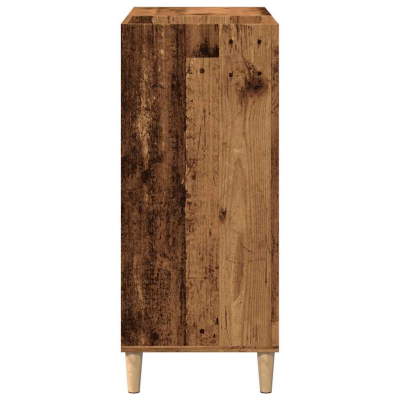 Szafka na płyty, stare drewno, 84,5x38x89 cm
