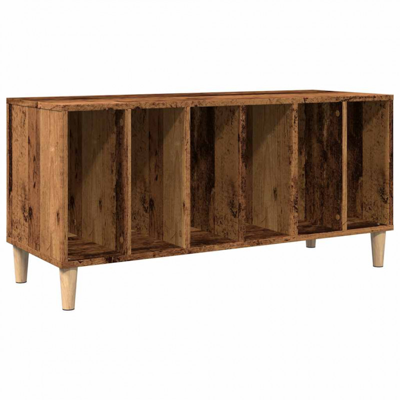 Szafka na płyty, stare drewno, 100x38x48 cm