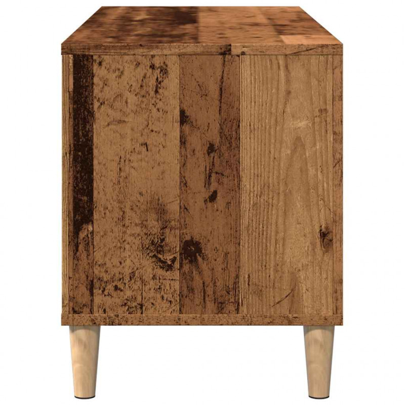 Szafka na płyty, stare drewno, 100x38x48 cm