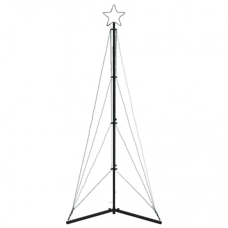Lampki choinkowe, 363 ciepłych białych LED, 182 cm