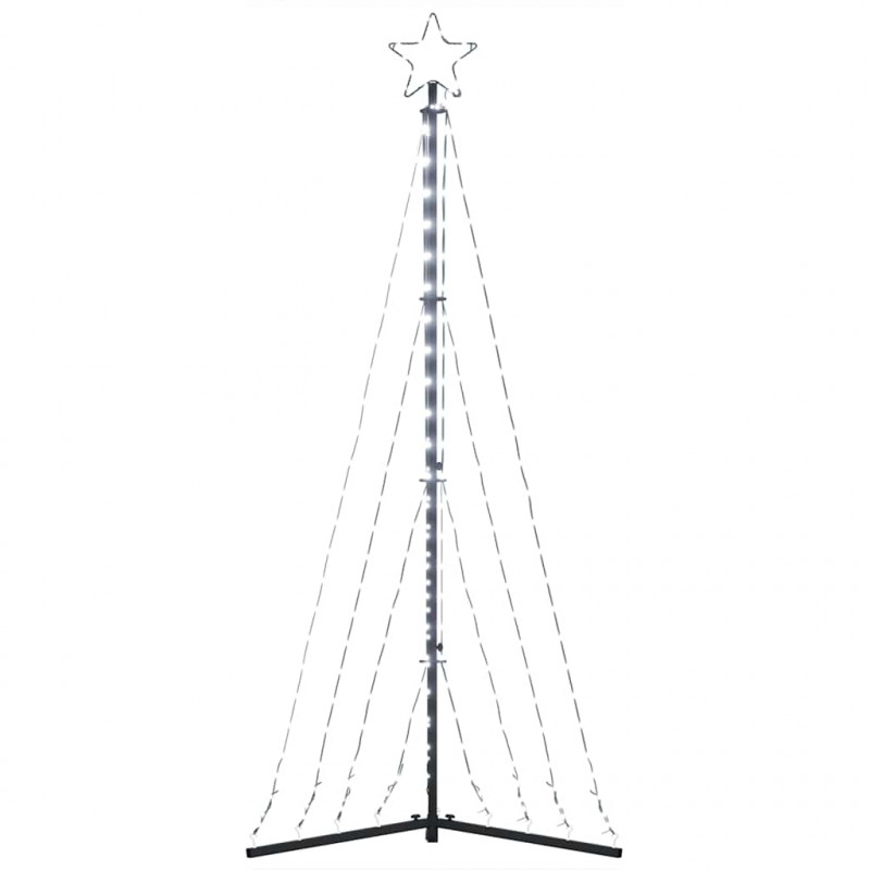Lampki choinkowe, 339 zimnych białych LED, 187 cm