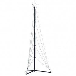 Lampki choinkowe, 525 zimnych białych LED, 302 cm