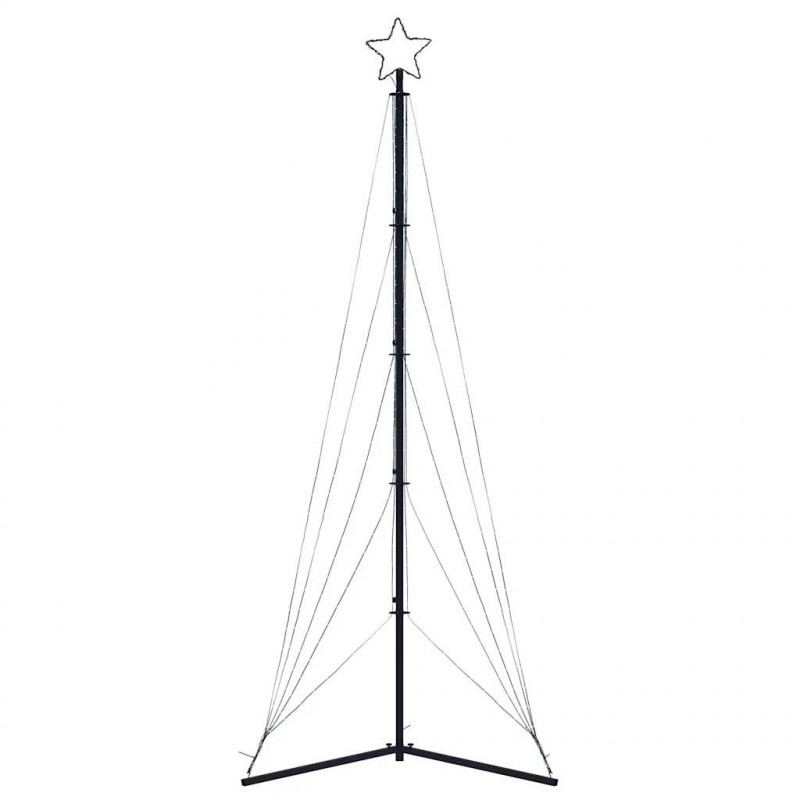 Lampki choinkowe, 525 zimnych białych LED, 302 cm