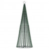 Stożkowa choinka z lampek, 475 niebieskich LED, 247 cm