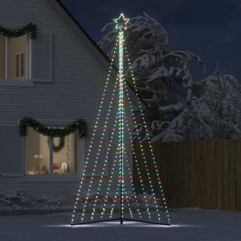Lampki choinkowe, 570 kolorowych LED, 399 cm