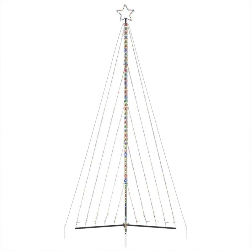 Lampki choinkowe, 570 kolorowych LED, 399 cm