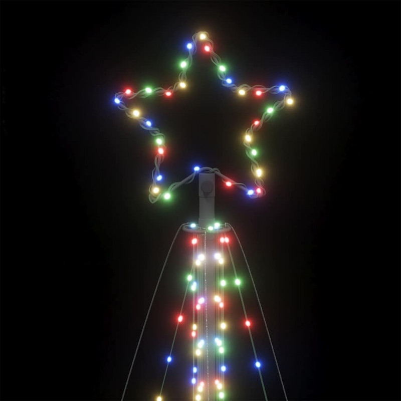 Lampki choinkowe, 570 kolorowych LED, 399 cm