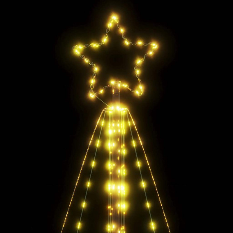 Lampki choinkowe, 615 ciepłych białych LED, 404,5 cm
