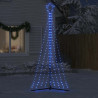 Lampki choinkowe, 447 niebieskich LED, 249 cm