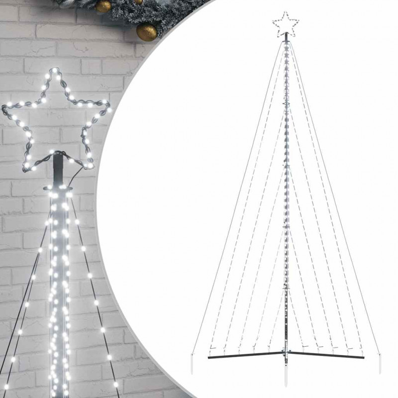 Lampki choinkowe, 570 zimnych białych LED, 399 cm