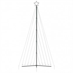 Lampki choinkowe, 570 zimnych białych LED, 399 cm
