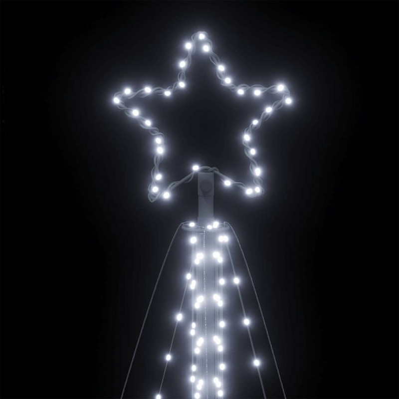 Lampki choinkowe, 570 zimnych białych LED, 399 cm