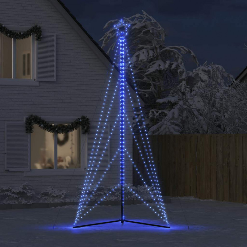 Lampki choinkowe, 615 niebieskich LED, 404,5 cm