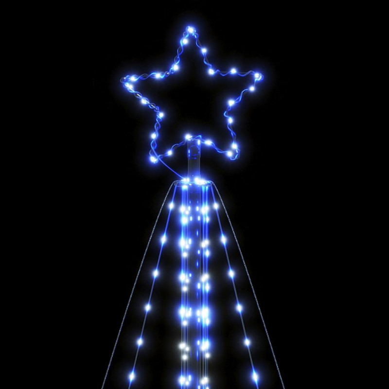 Lampki choinkowe, 615 niebieskich LED, 404,5 cm